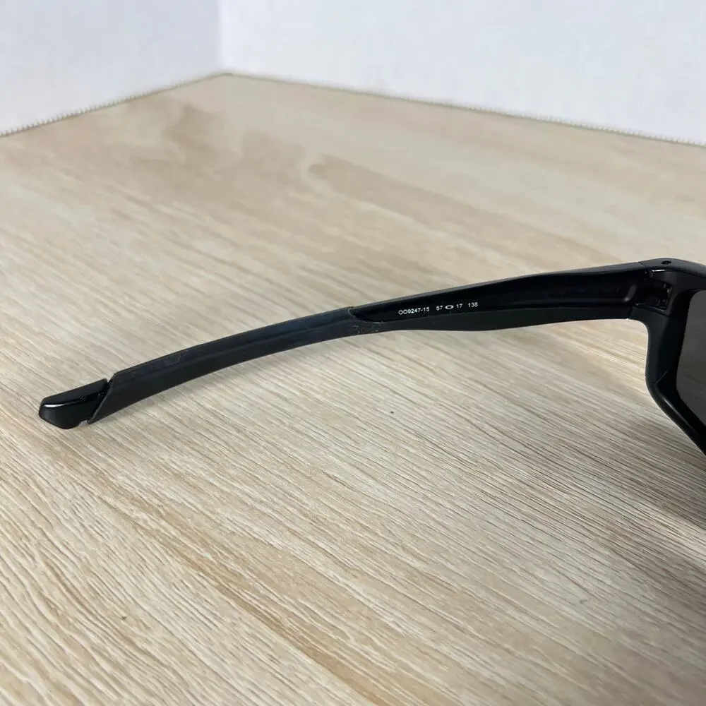 Oakley Chainlink OO9247-15 Sunglasses Polarized Black Lenses 57-17-138